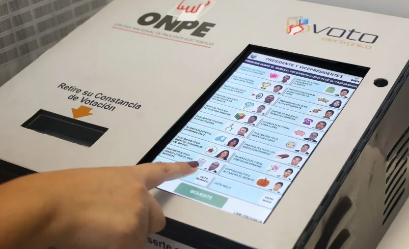 JNE habilita voto electrónico en Lima Norte para comicios internos